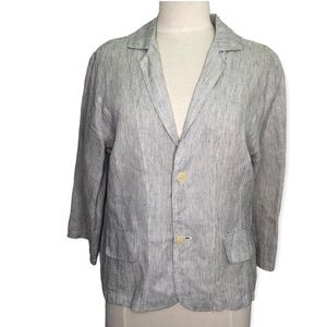 CP SHADES 100% Linen Lightweight Blazer